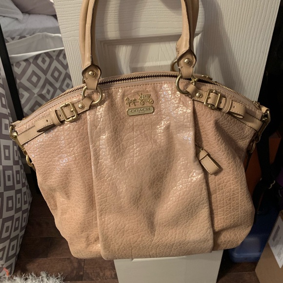 Gold Coach bag - Picture 2 of 5